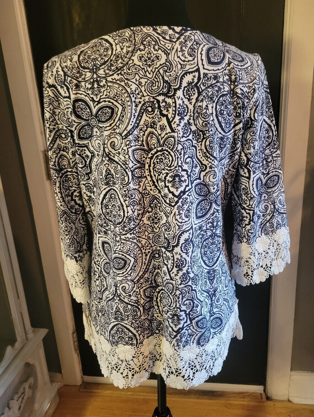 New Womens Charter Club Blouse size M - Picture 3 of 4